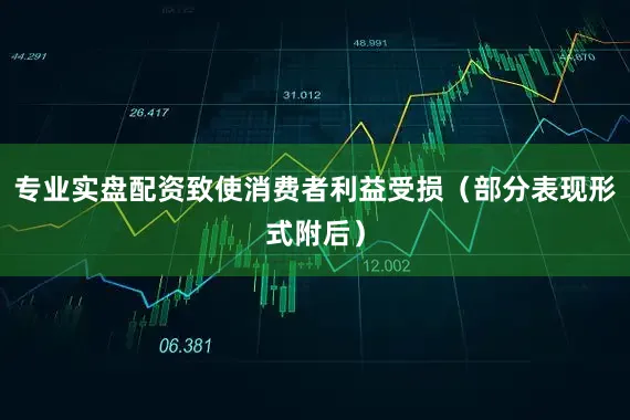 专业实盘配资致使消费者利益受损（部分表现形式附后）